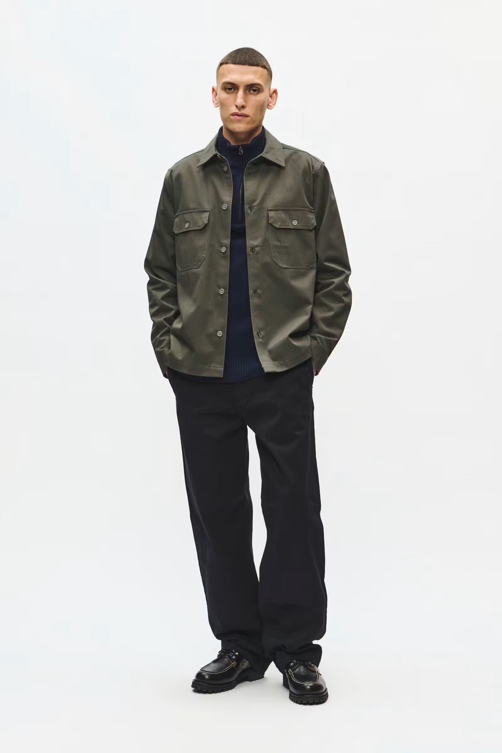 WOOD WOOD CLAY OVERSHIRT