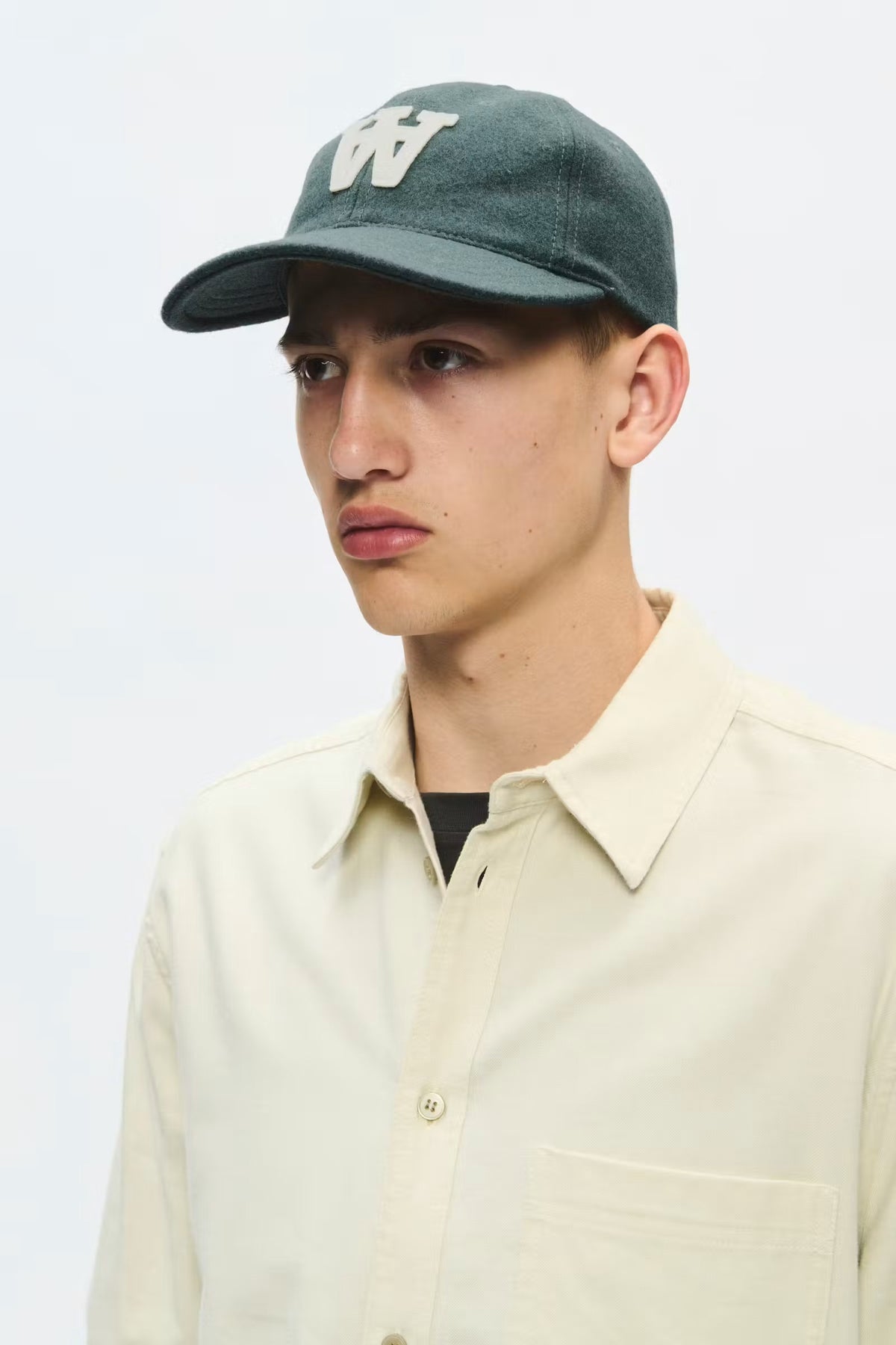 WOOD WOOD FELT CAP