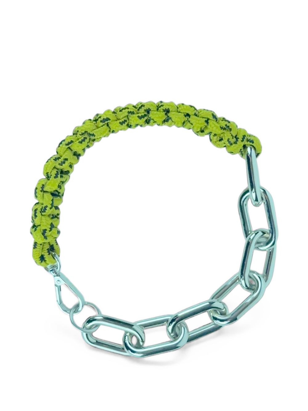 PLAN C BRAIDED CORD CHAIN NECKLACE