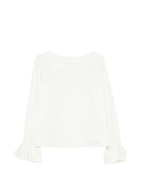 SUSANNE BOMMER RUFFLE SLEEVES SHIRT