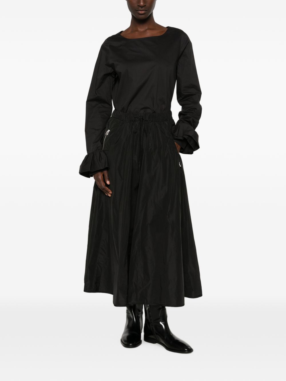 SUSANNE BOMMER RUFFLE SLEEVES SHIRT