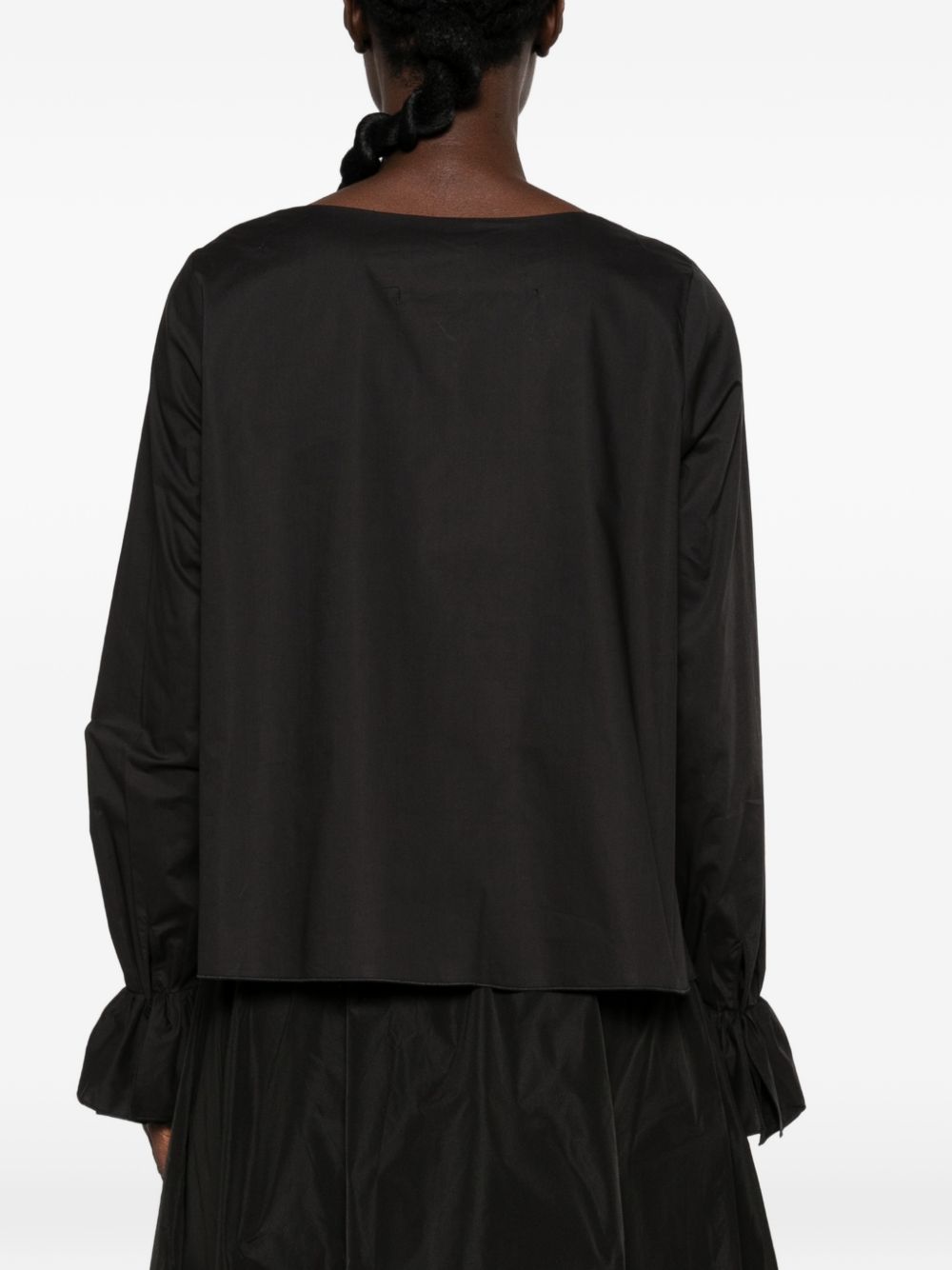 SUSANNE BOMMER RUFFLE SLEEVES SHIRT