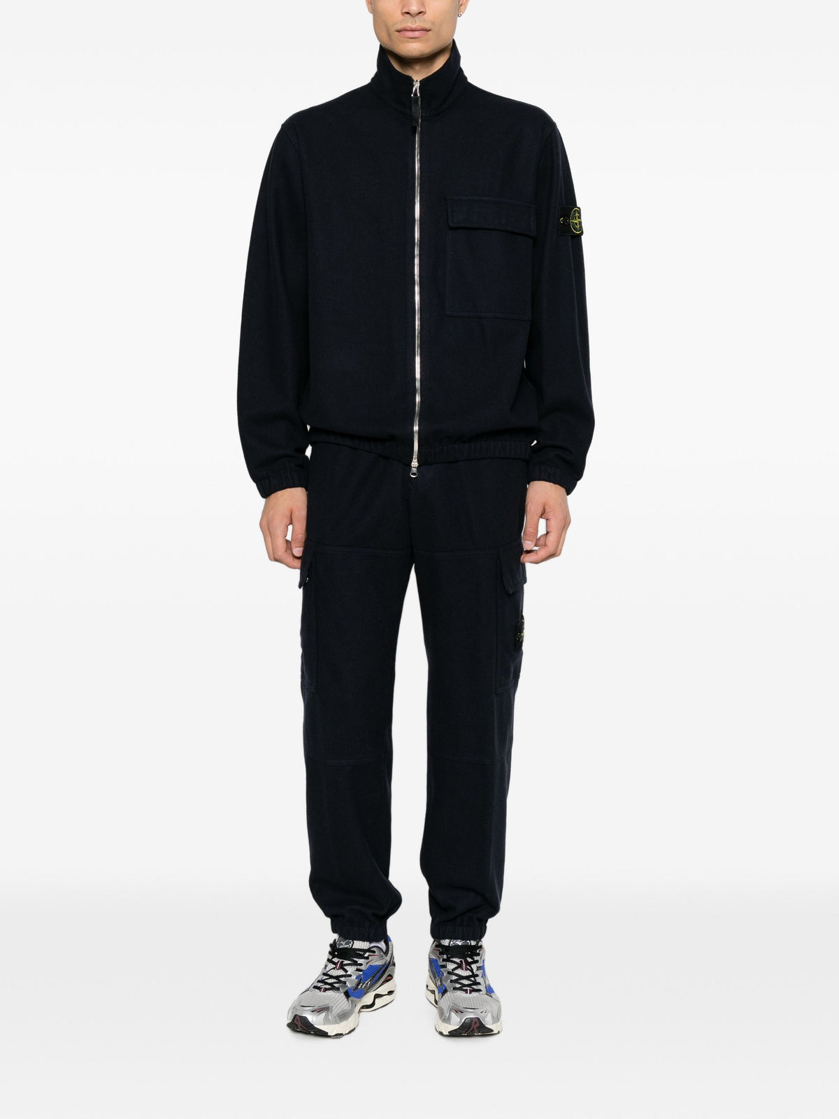 STONE ISLAND ZIP UP JACKET