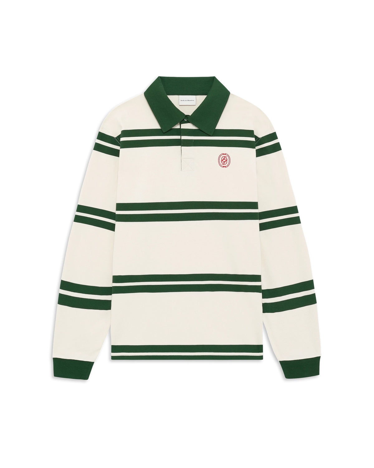 DRÔLE DE MONSIEUR ORNAMENT STRIPED POLO