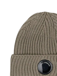C.P. COMPANY RIBBED BEANIE