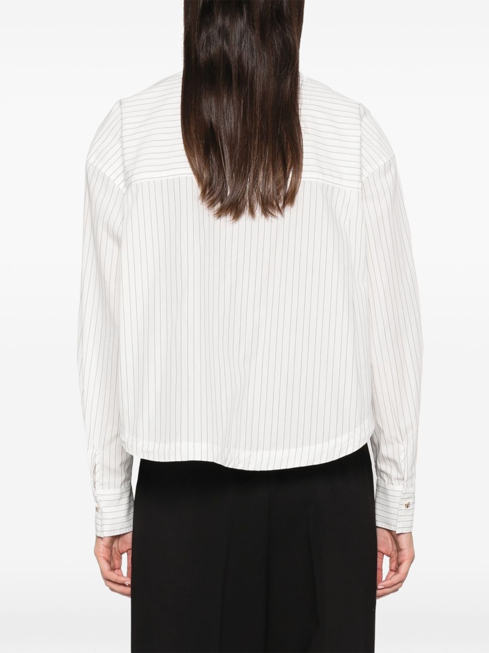 ESSENTIEL ANTWERP KABU CROPPED SHIRT