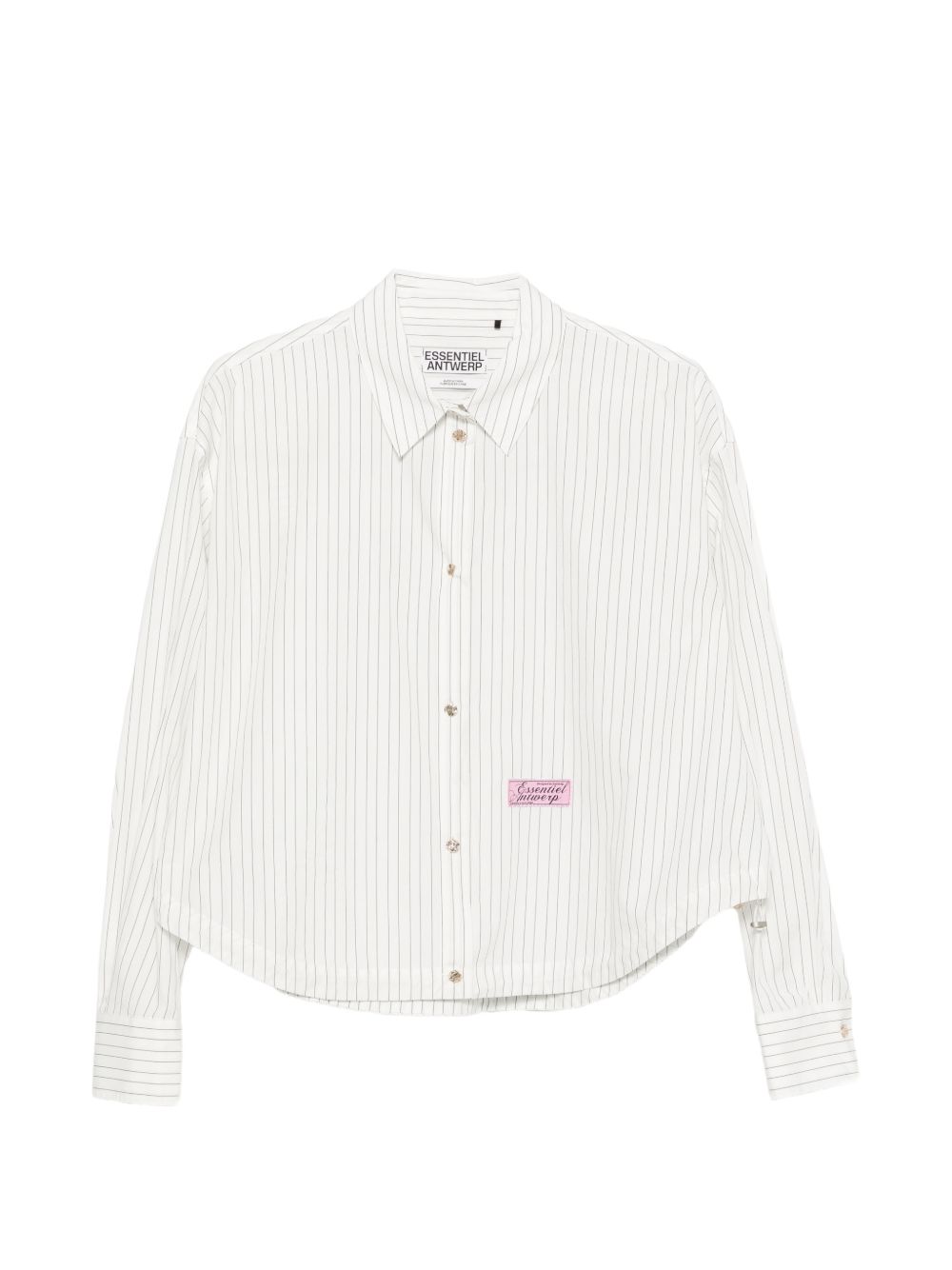 ESSENTIEL ANTWERP KABU CROPPED SHIRT
