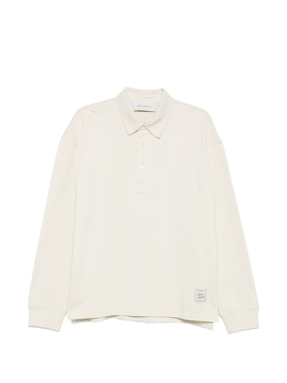 AMI PARIS POLO WITH HERITAGE