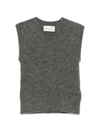 AMI PARIS SLEEVELESS SWEATER