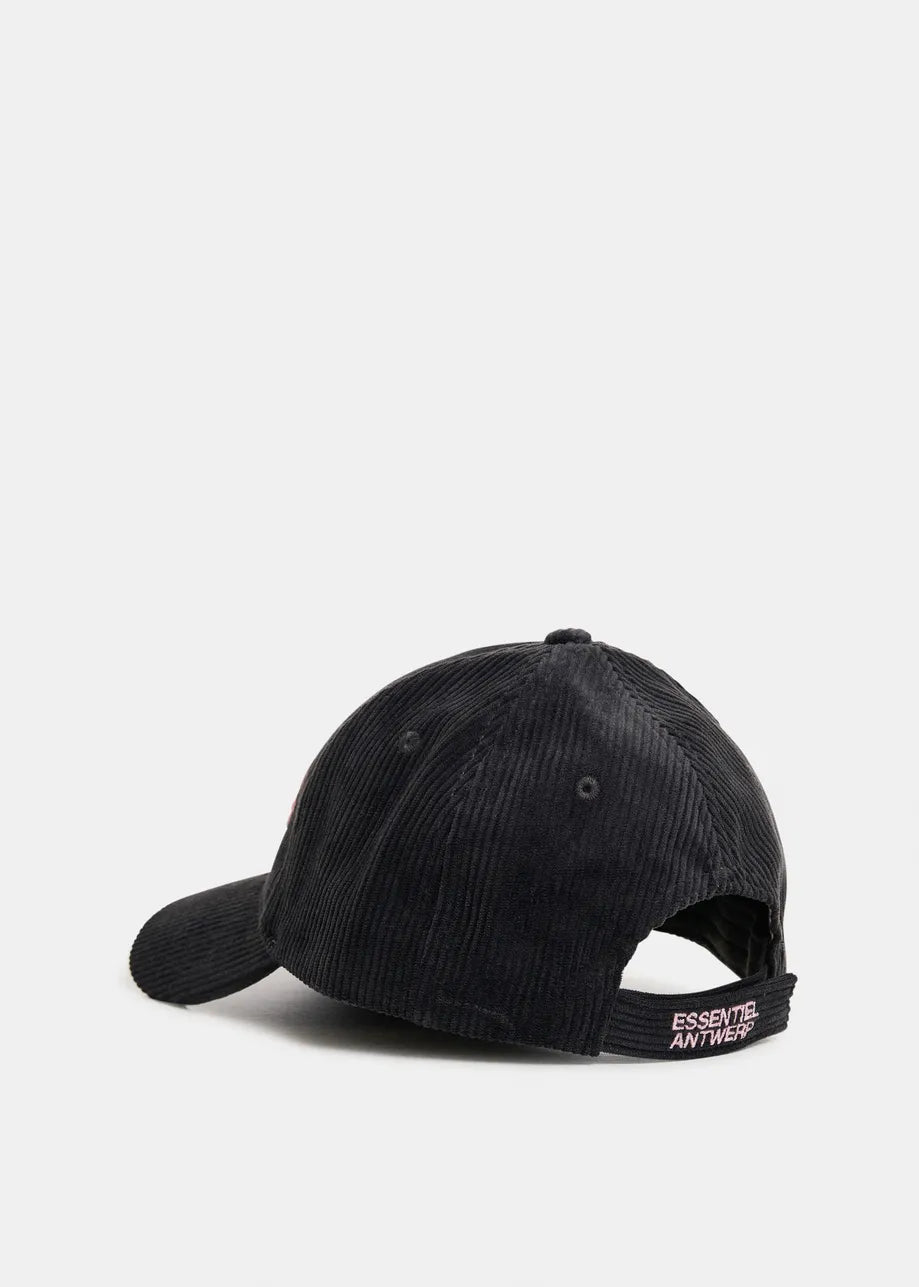 ESSENTIEL ANTWERP KAINOR CORDUROY LOGO CAP