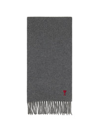 AMI PARIS RED ADC SCARF
