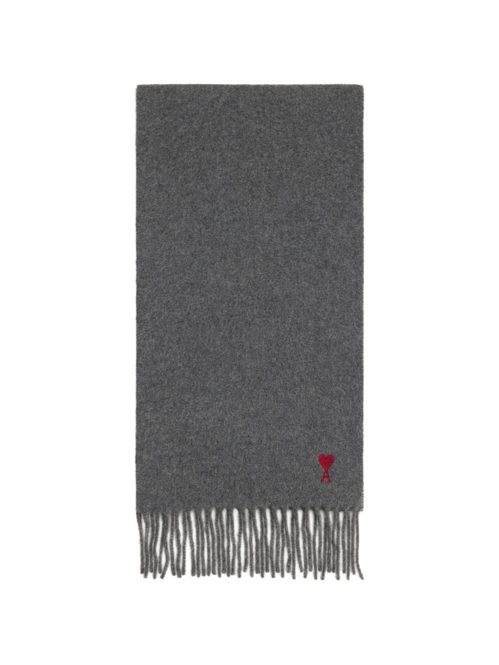 AMI PARIS RED ADC SCARF