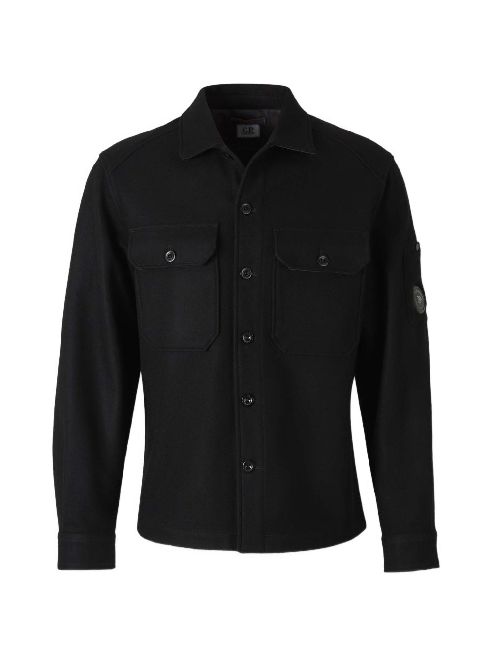 C.P. COMPANY FELTED WOOL OVERSHIRT