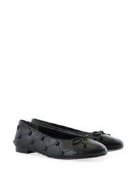TORY BURCH CAP-TOE BUNNY KNOT BALLET