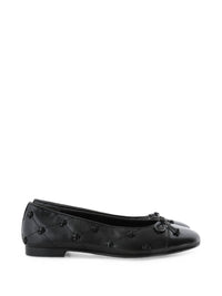 TORY BURCH CAP-TOE BUNNY KNOT BALLET