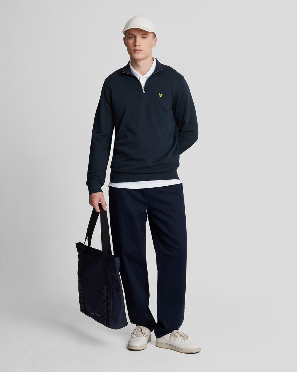 LYLE & SCOTT LOOPBACK QUARTER ZIP