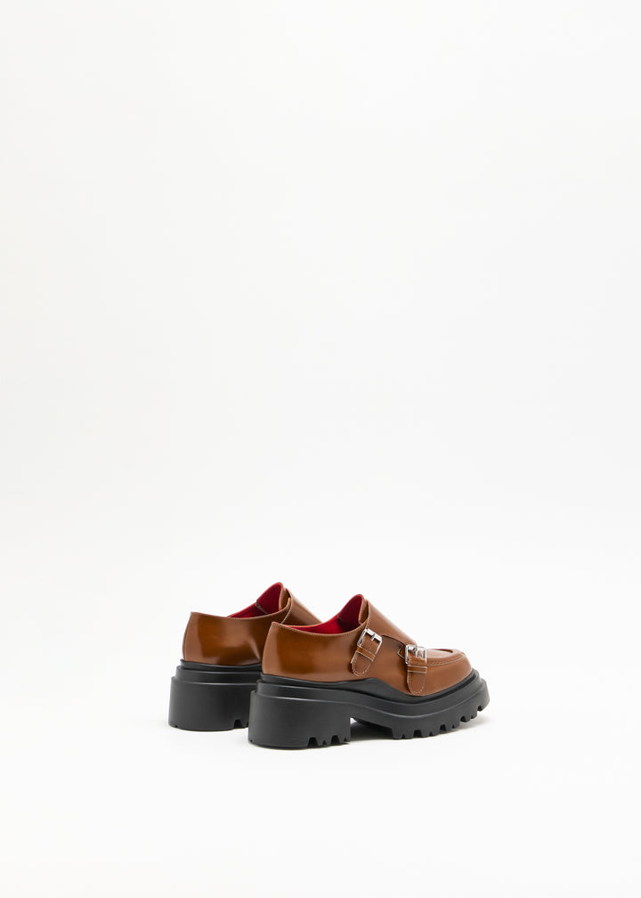 PLAN C LOAFERS WITH BUCKLES