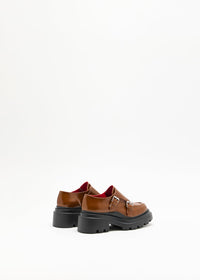 PLAN C LOAFERS WITH BUCKLES