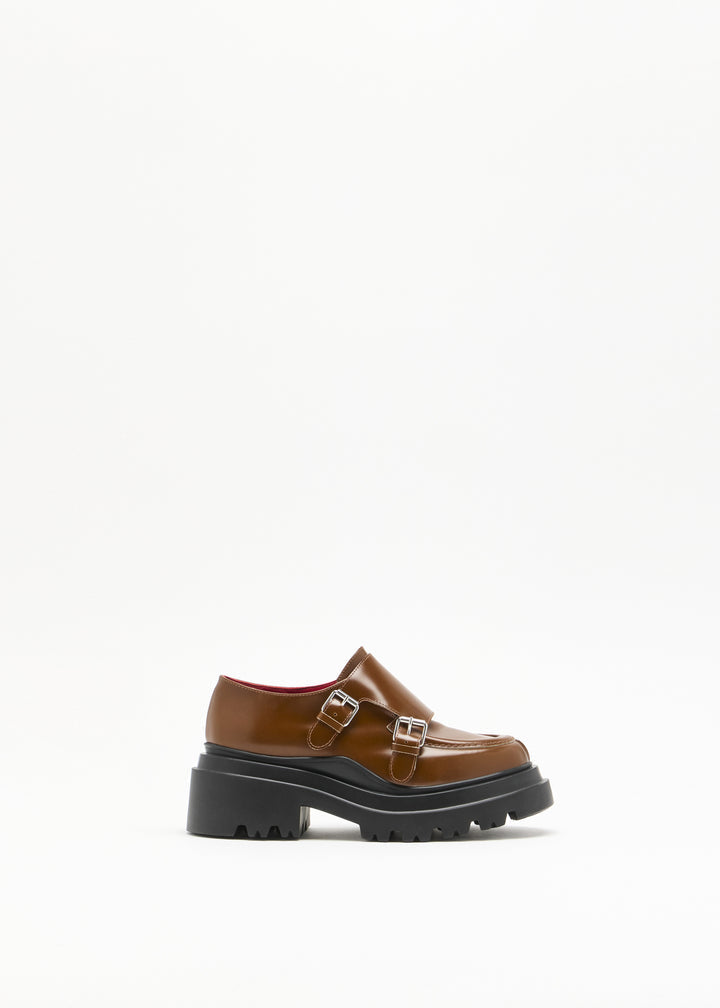 PLAN C LOAFERS WITH BUCKLES