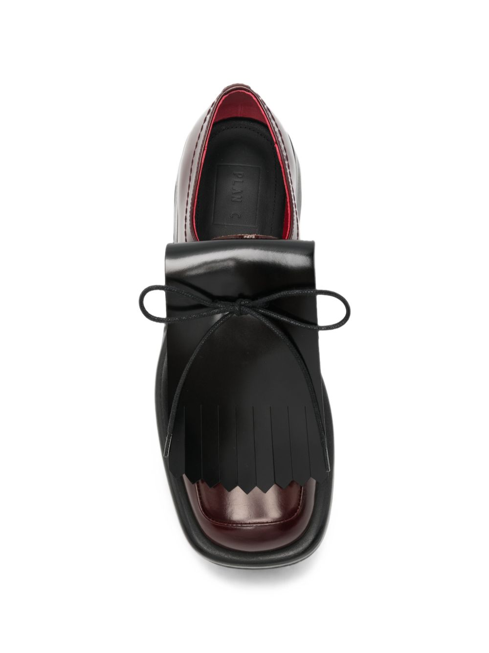 PLAN C LOAFFER WITH FRINGE