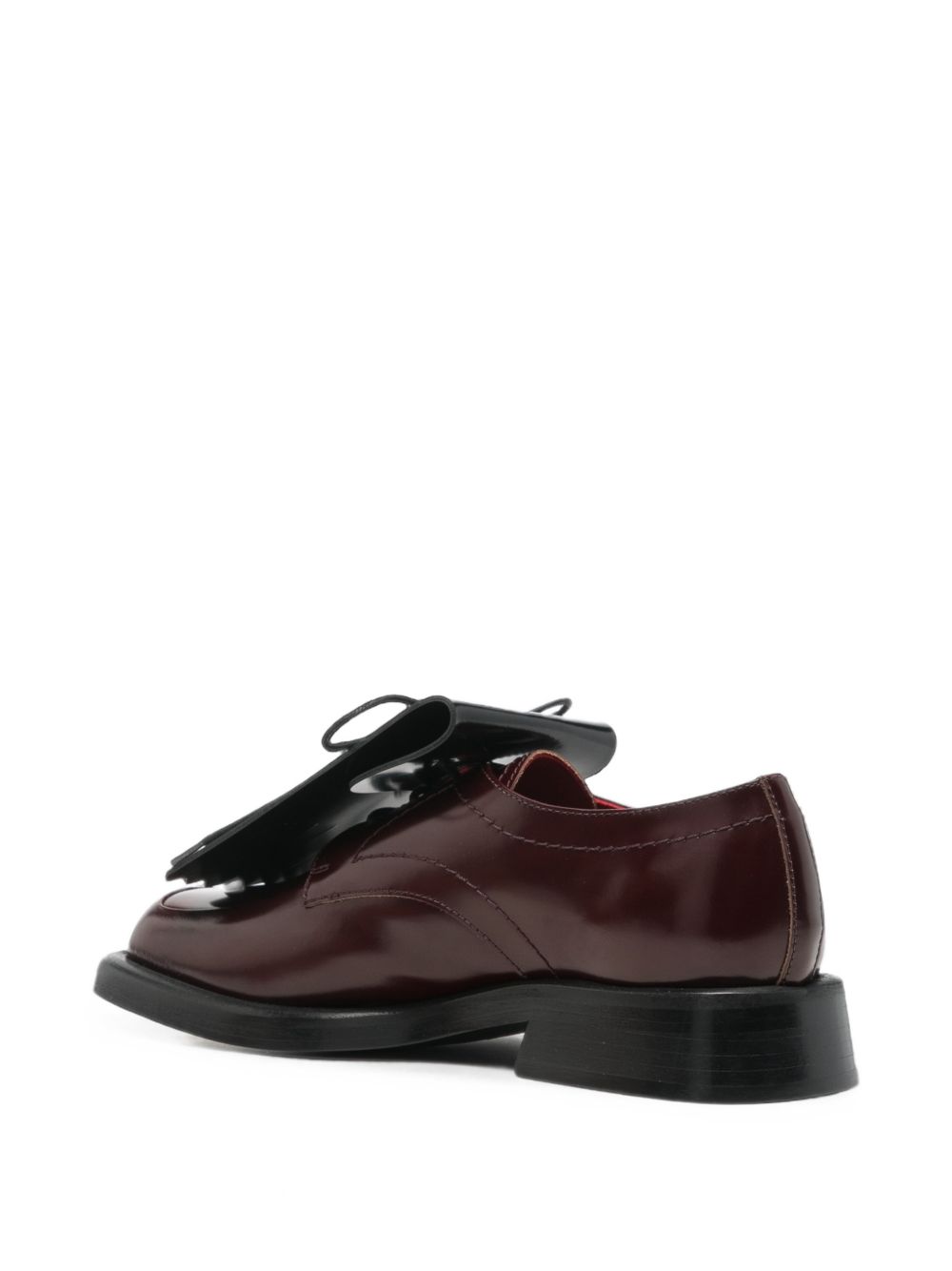 PLAN C LOAFFER WITH FRINGE