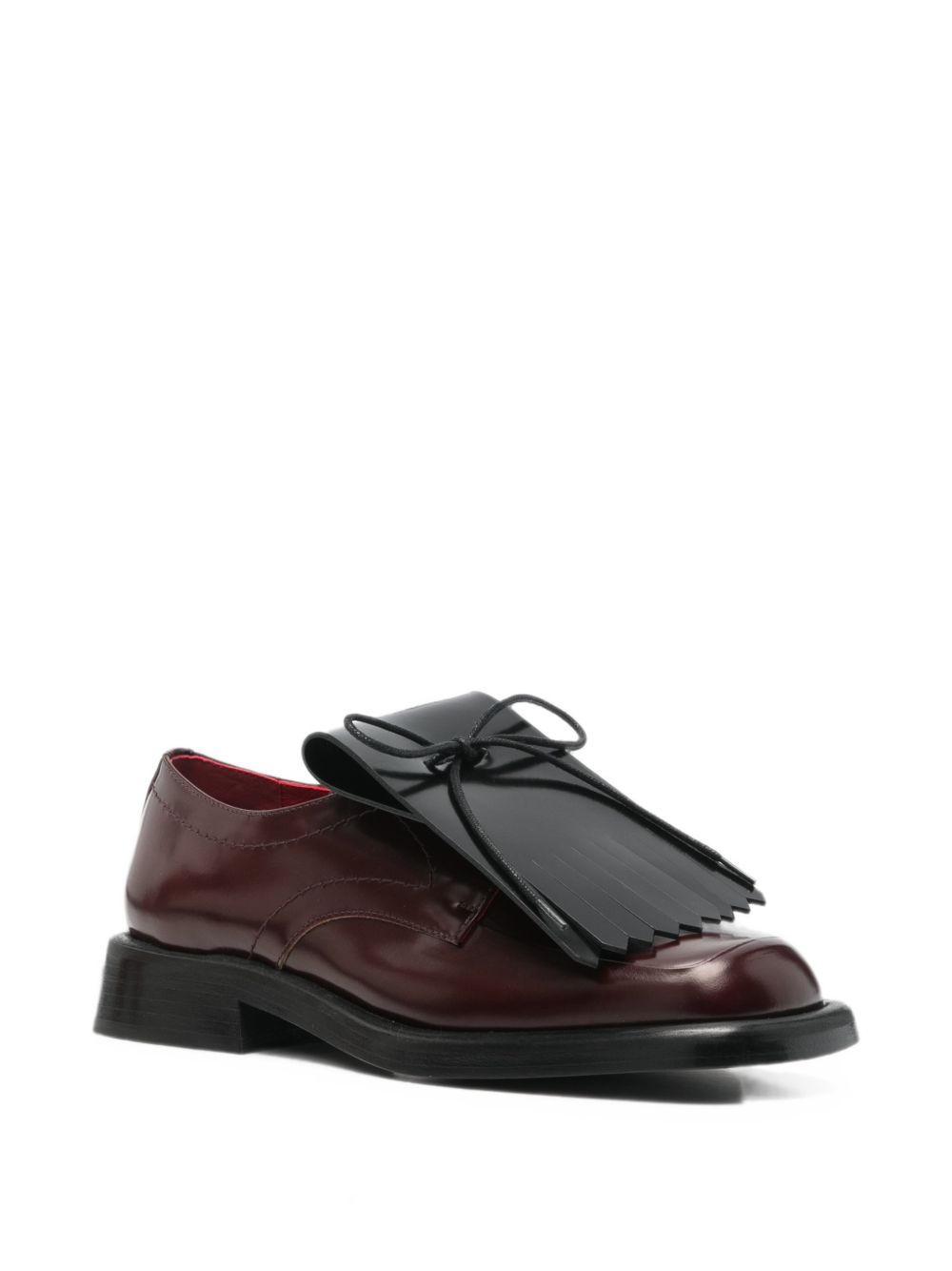 PLAN C LOAFFER WITH FRINGE