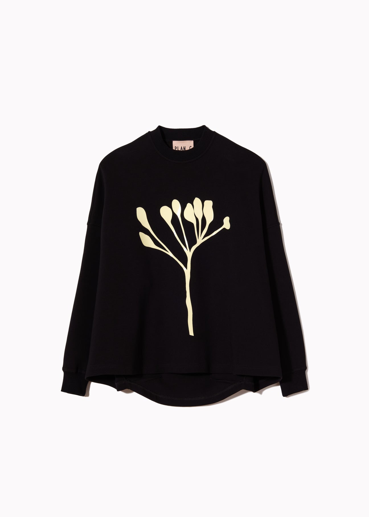 PLAN C FLOWER PRINT SWEAT