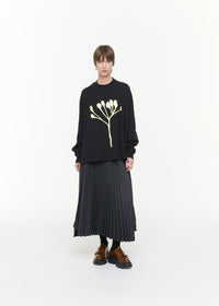 PLAN C FLOWER PRINT SWEAT