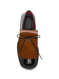 PLAN C LOAFFER WITH FRINGE