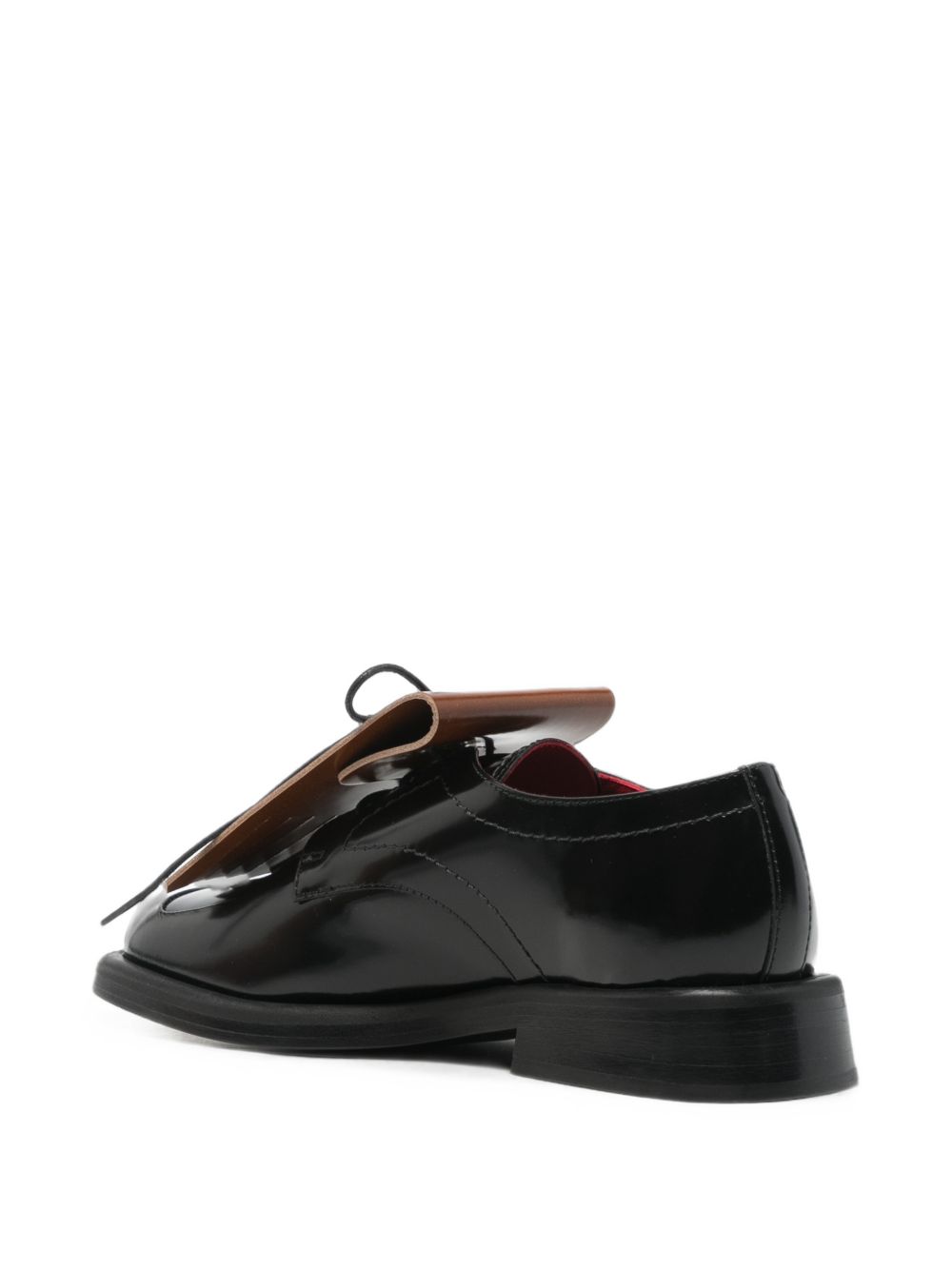 PLAN C LOAFFER WITH FRINGE