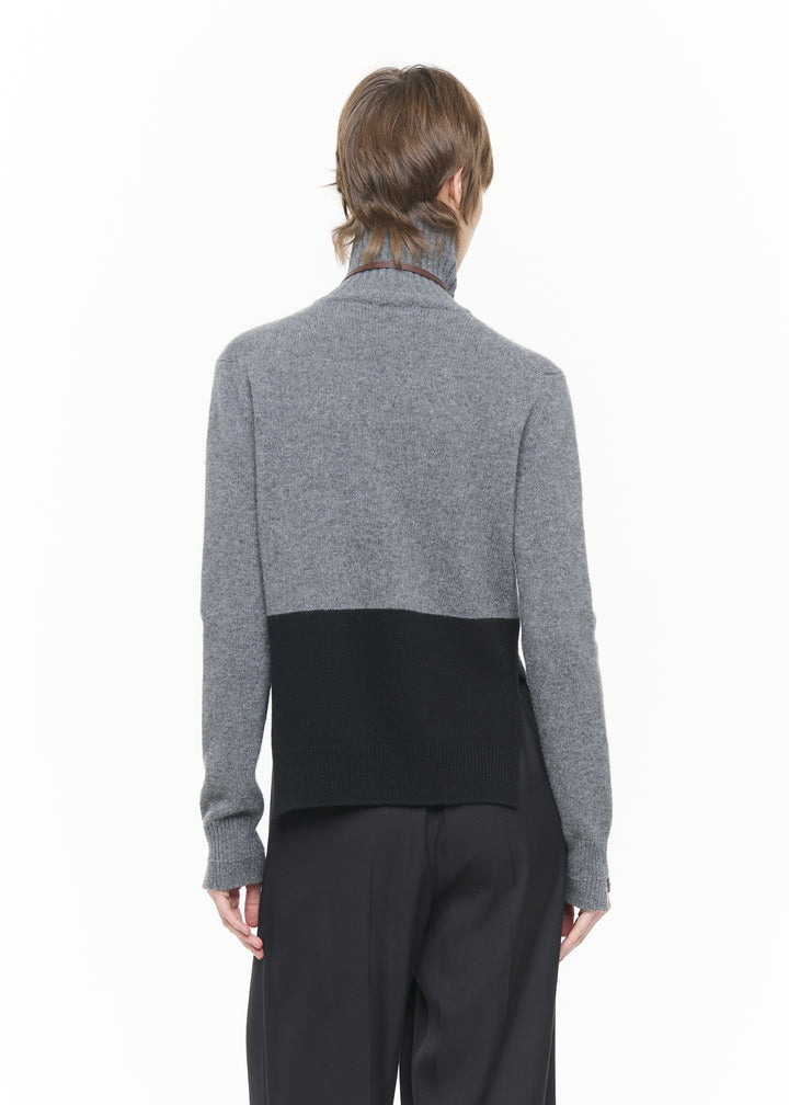 PLAN C TURTLENECK SWEATER