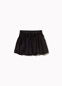 PLAN C BALLOON MINI SKIRT