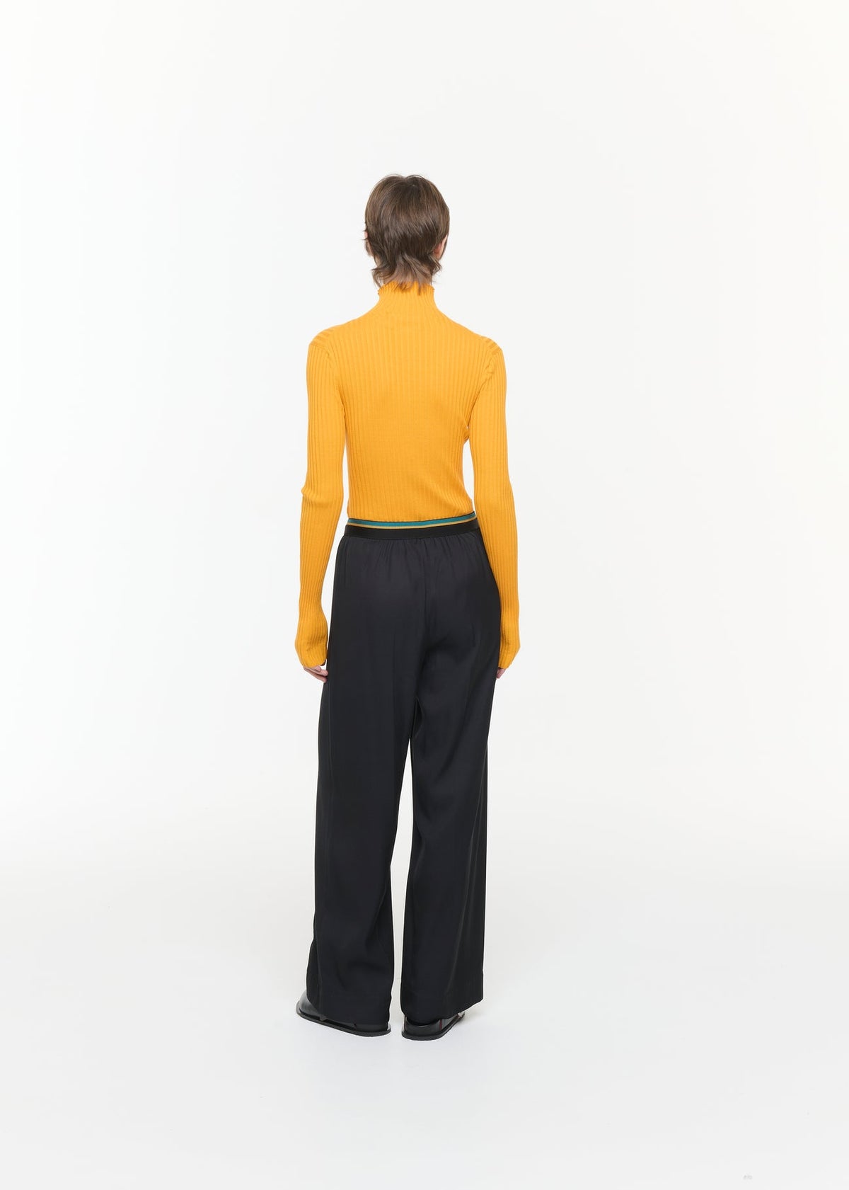 PLAN C SABLE TROUSERS