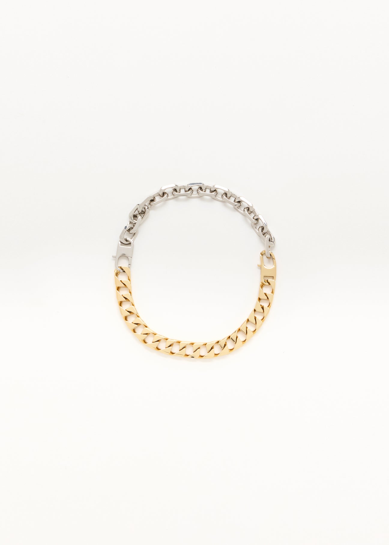 PLAN C DOUBLE CHAIN NECKLACE