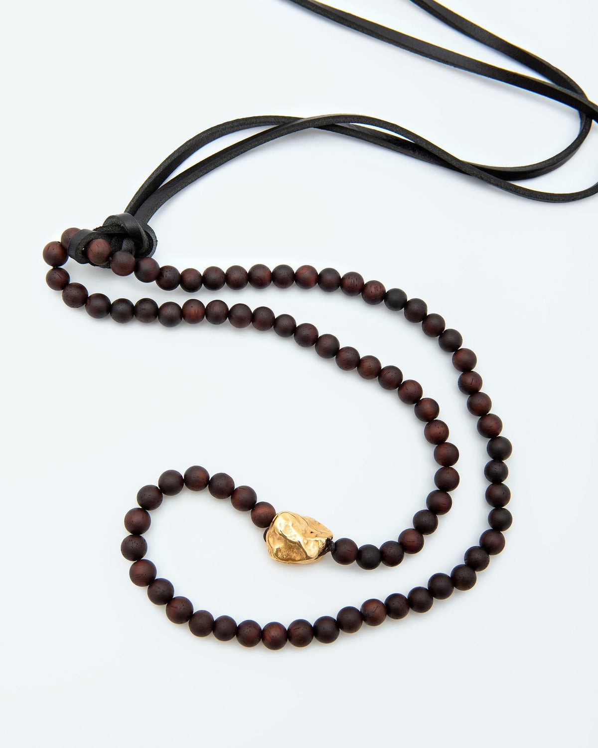 ALYSI WOODEN BEAD NECKLACE