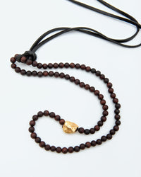 ALYSI WOODEN BEAD NECKLACE