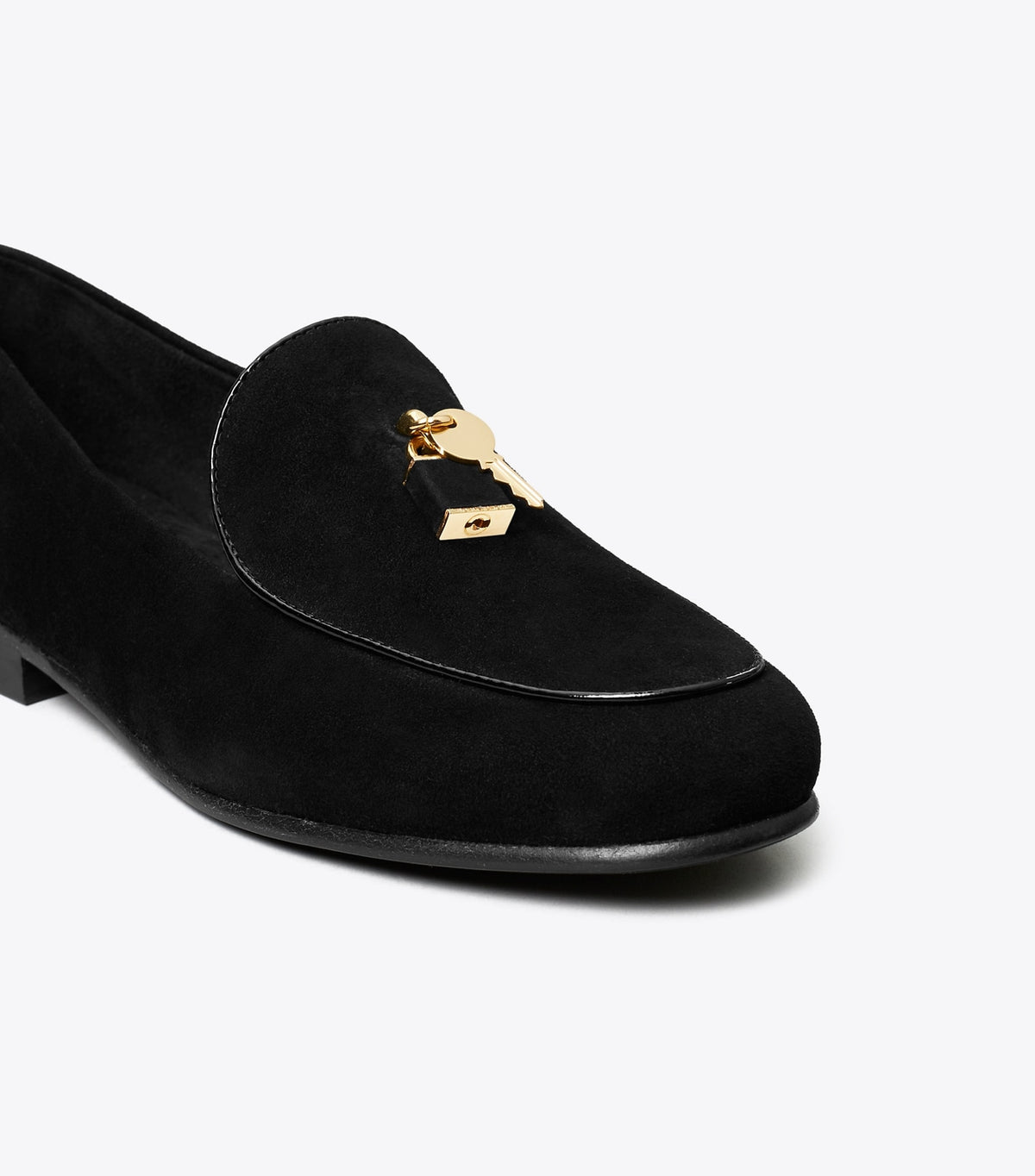 TORY BURCH LOCK SMOKING SLIPPER