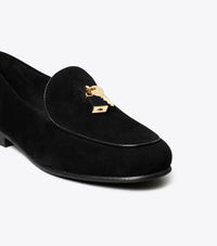 TORY BURCH LOCK SMOKING SLIPPER