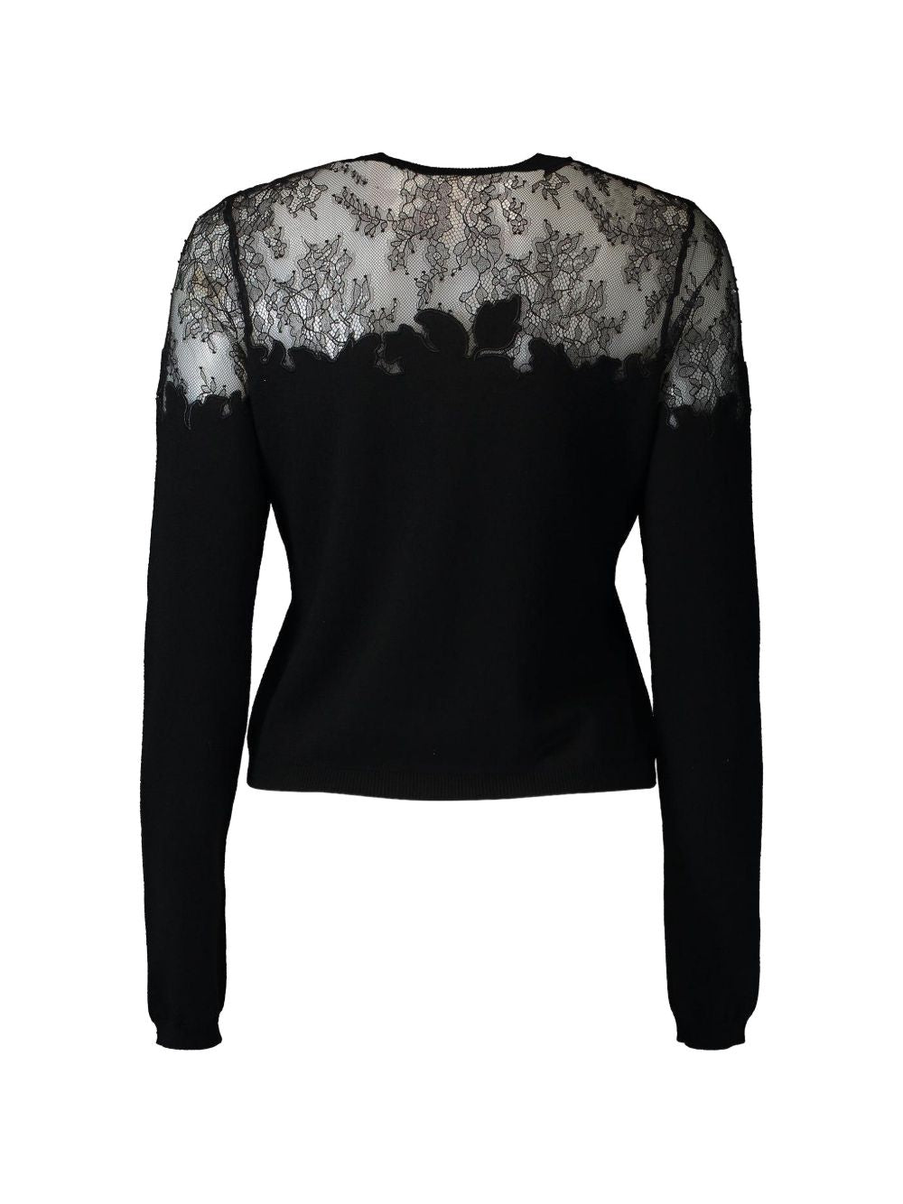 ULLA JOHNSON TALIA LACE CARDIGAN