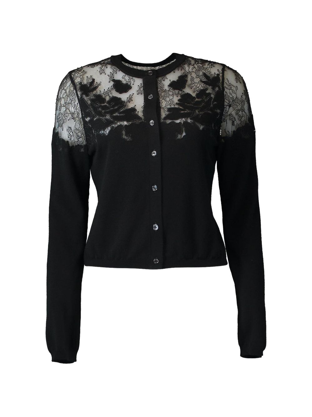 ULLA JOHNSON TALIA LACE CARDIGAN