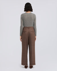 ASPESI CHECK TROUSERS