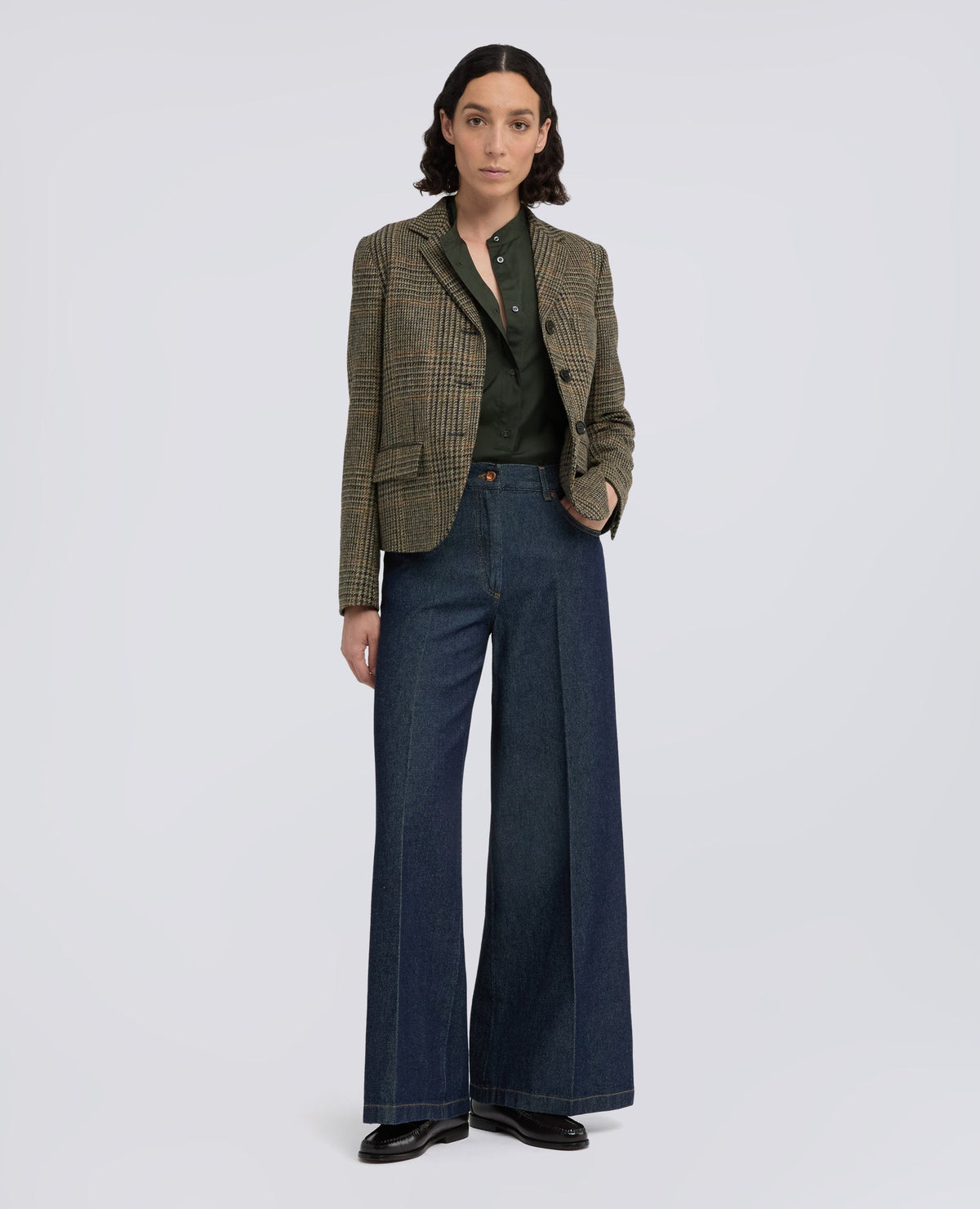 ASPESI PLAID JACKET
