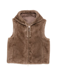MABRUN FAUX FUR GILET