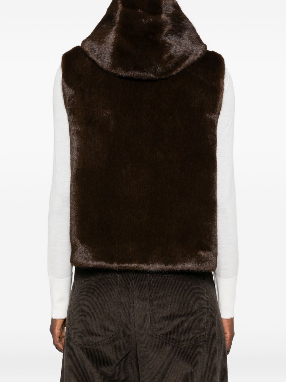 MABRUN FAUX FUR GILET