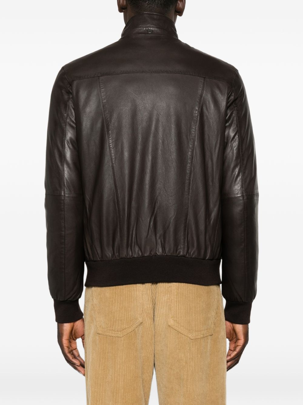 MABRUN LEATHER BOMBER JACKET