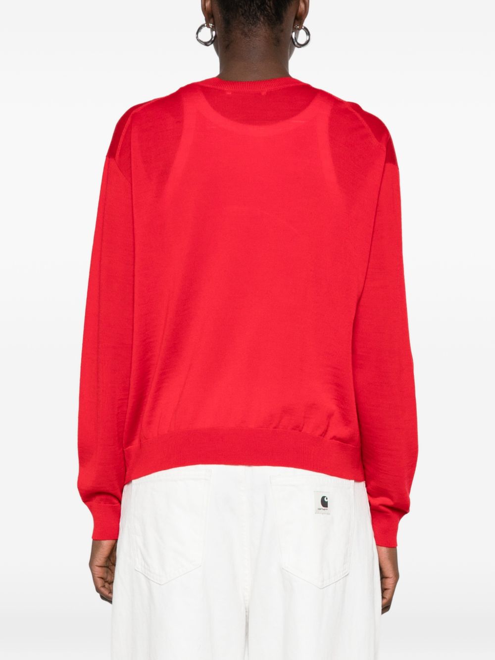 LIVIANA CONTI V NECK SWEATER
