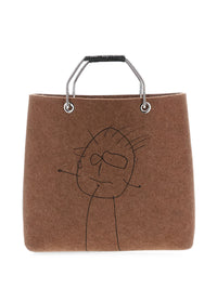 PLAN C PILI AND BIANCA SHOPPING BAG