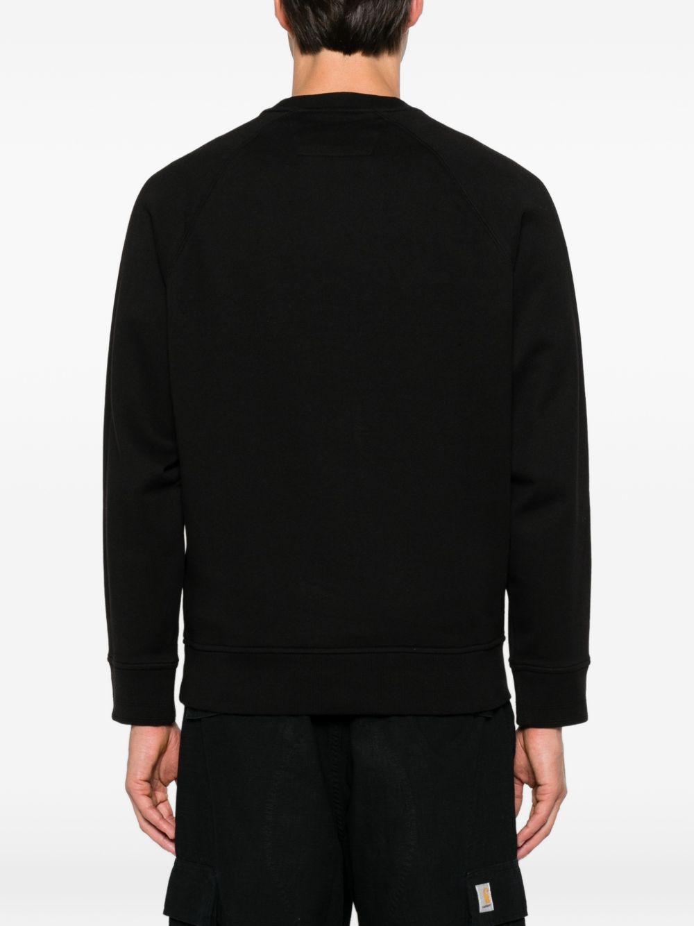 C.P. COMPANY LOGO SWEAT