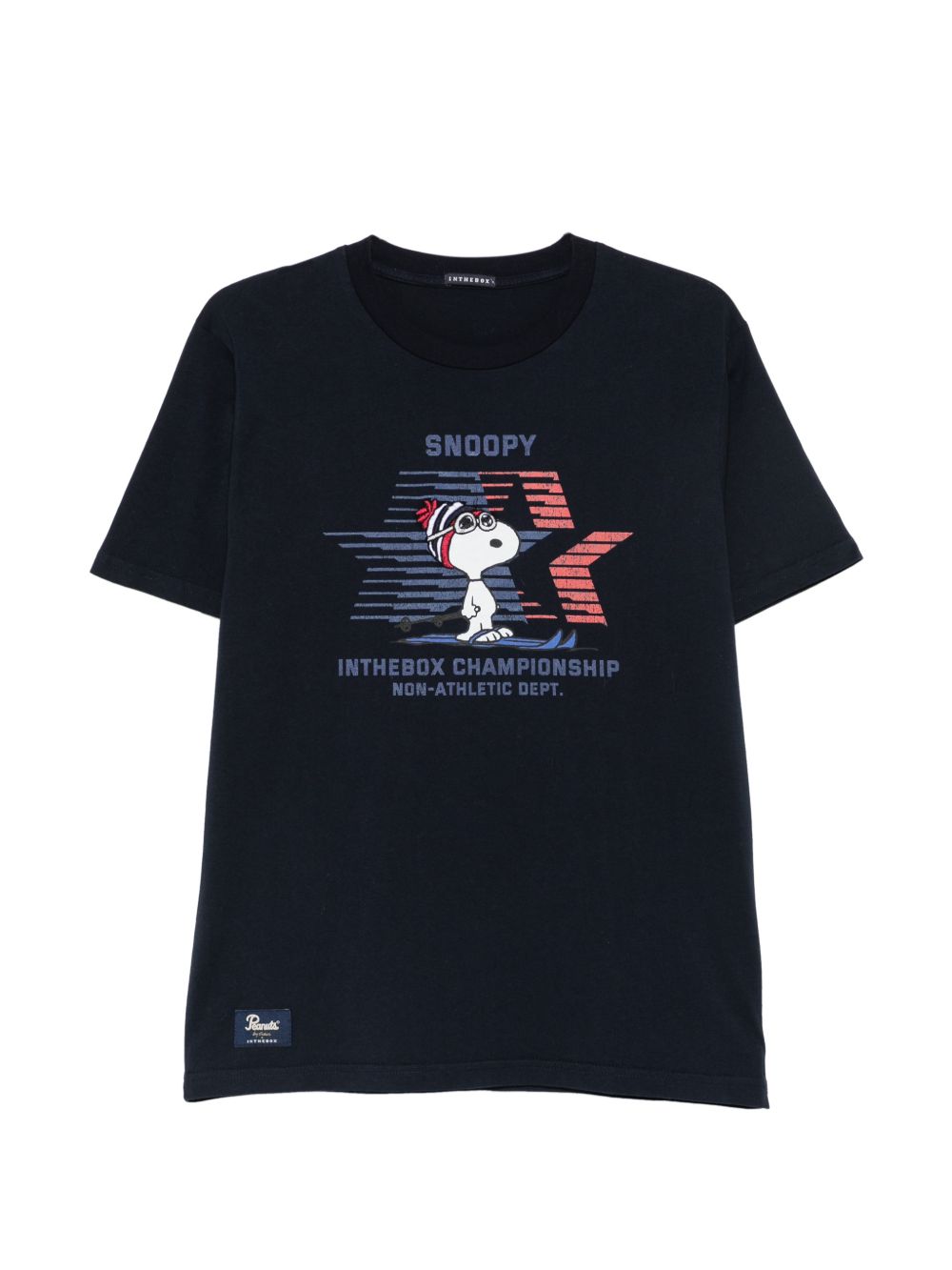 IN THE BOX SKI SNOOPY T-SHIRT