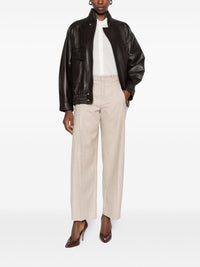 THE JACK BOMBER LEATHER JACKET